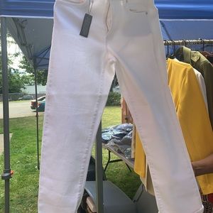 Women white jeans